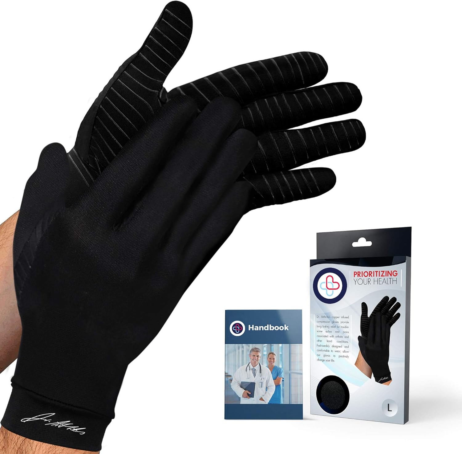 Doctor Developed Full Length Arthritis Gloves/Copper Gloves/Compression Gloves [...
