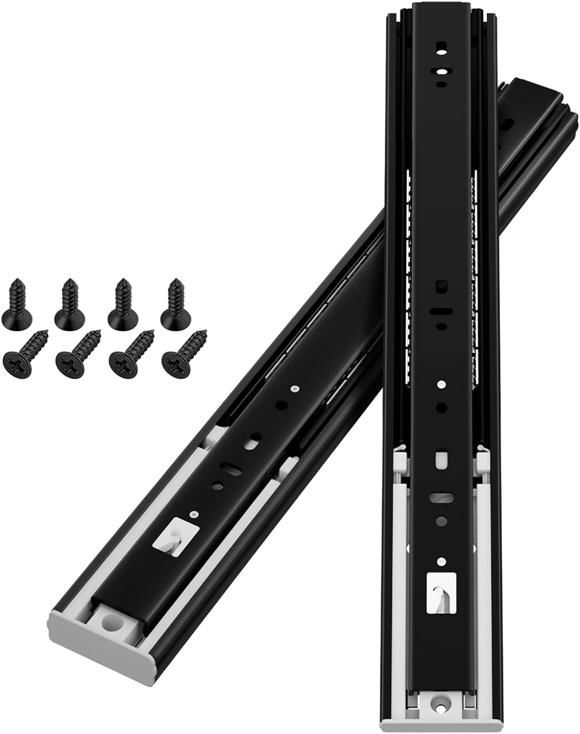 AOLISHENG Push to Open Drawer Runners, Special Drawer Slides for 600mm Heavy Dut...