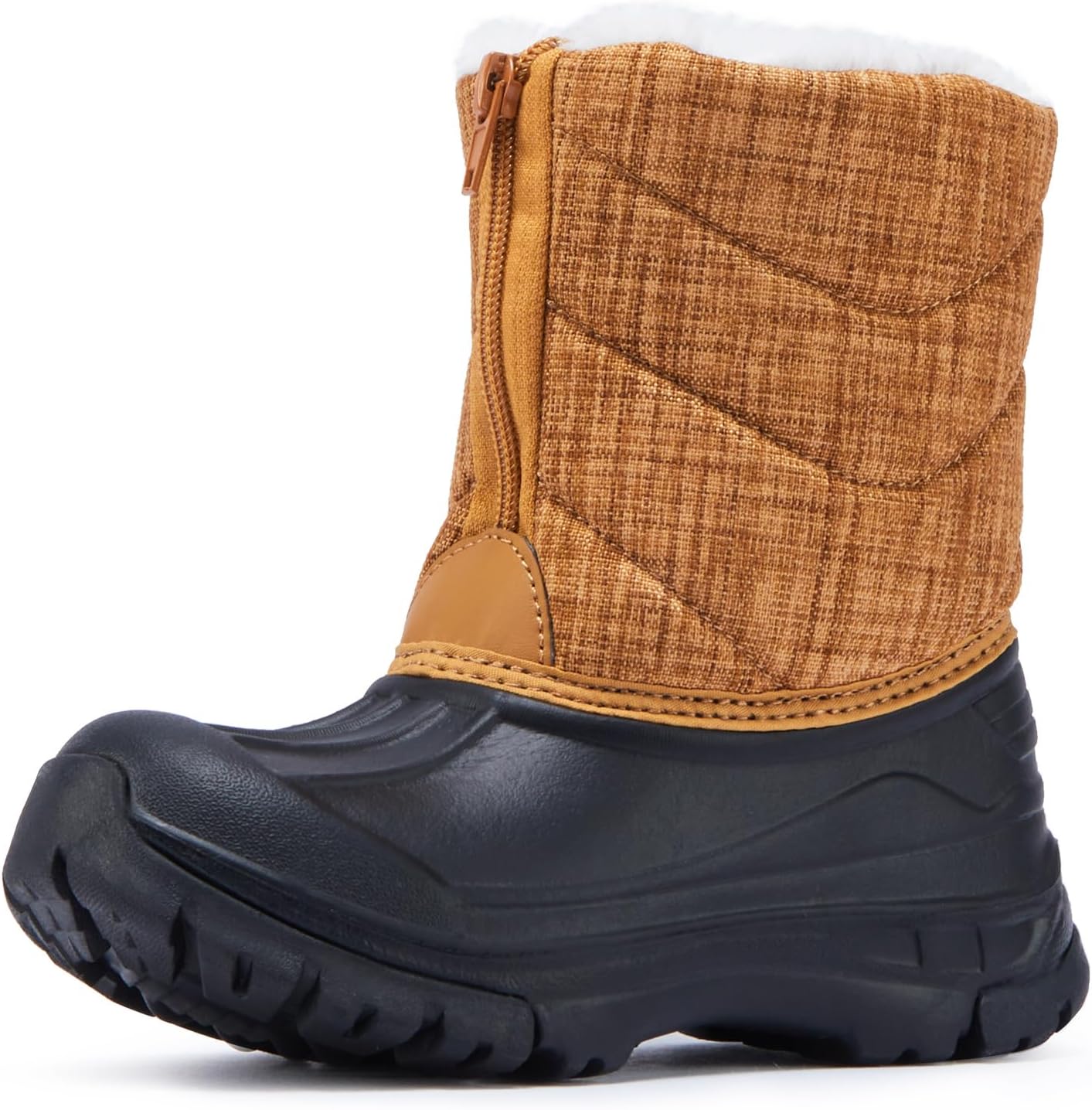 BMCiTYBM Toddler Snow Boots Boys Girls Winter Warm Shoes High Top Outdoor Sneake...