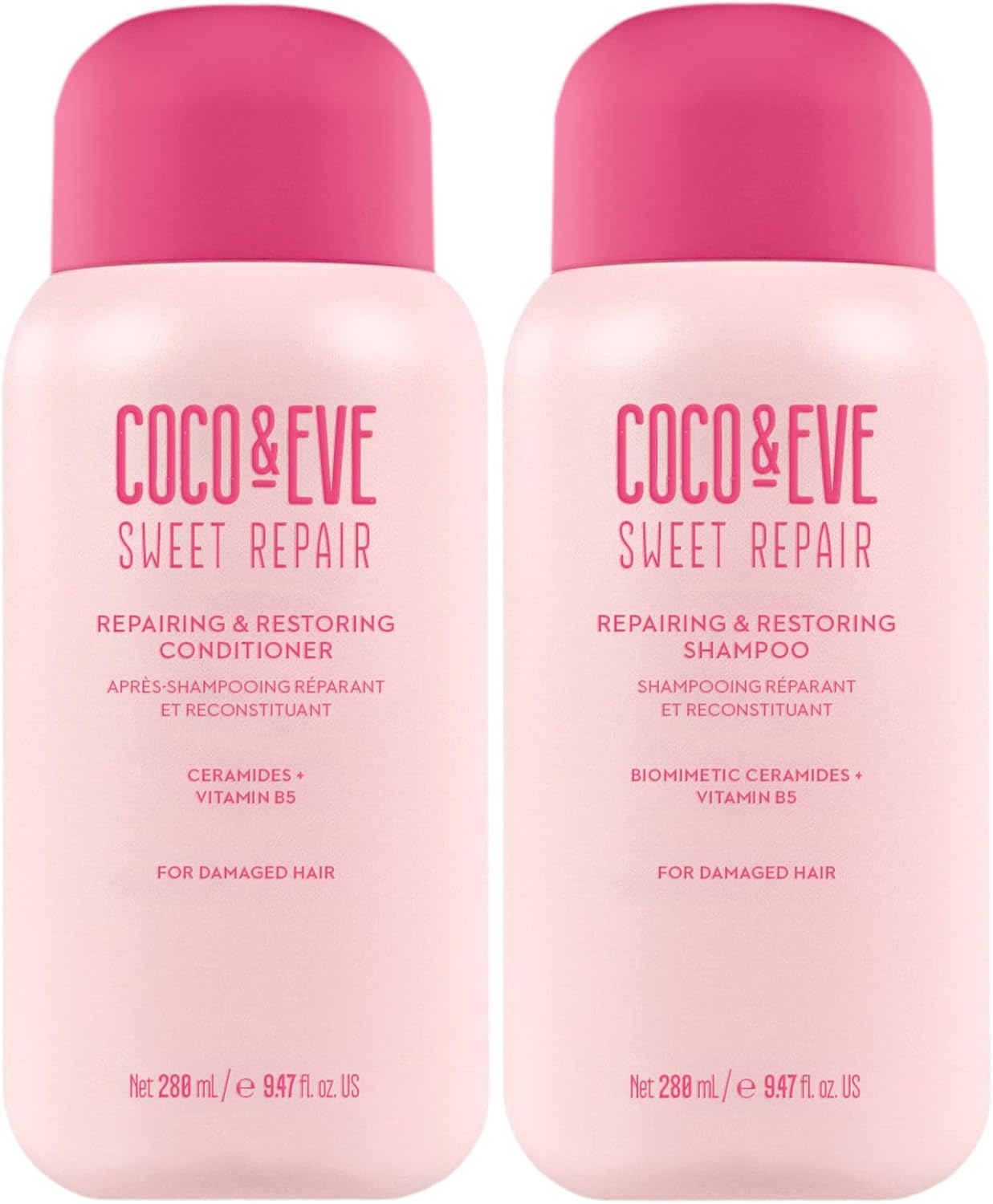 Coco & Eve Repair & Restore Shampoo & Conditioner Bundle. Hydrating & Strengthen...