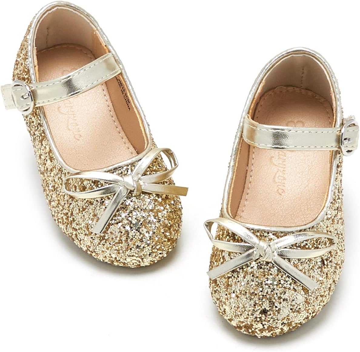 Flaryzone Toddler/Little Girls' Ballerina Dress Shoes, Special Mary Jane Shoes f...