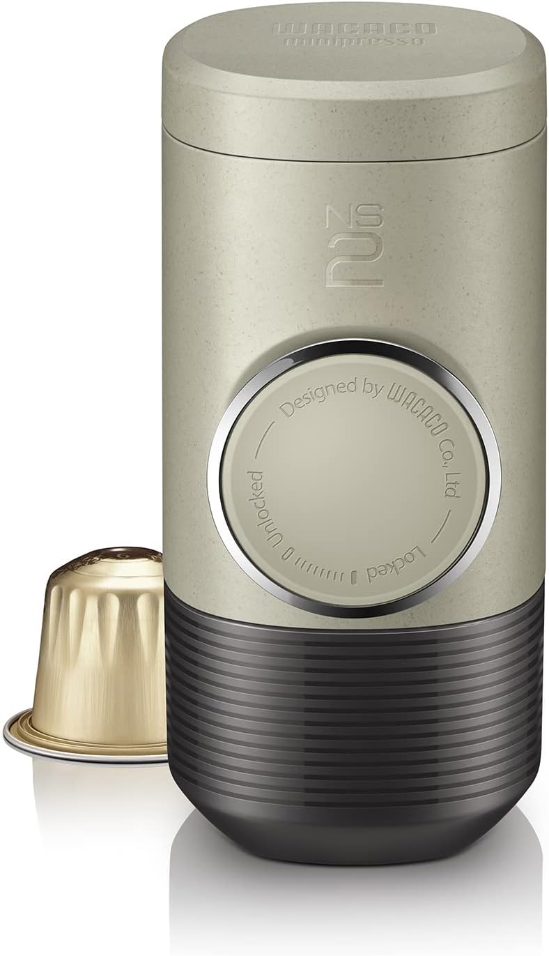 WACACO Minipresso NS2, Special Portable Espresso Maker, Innovative Espresso Make...