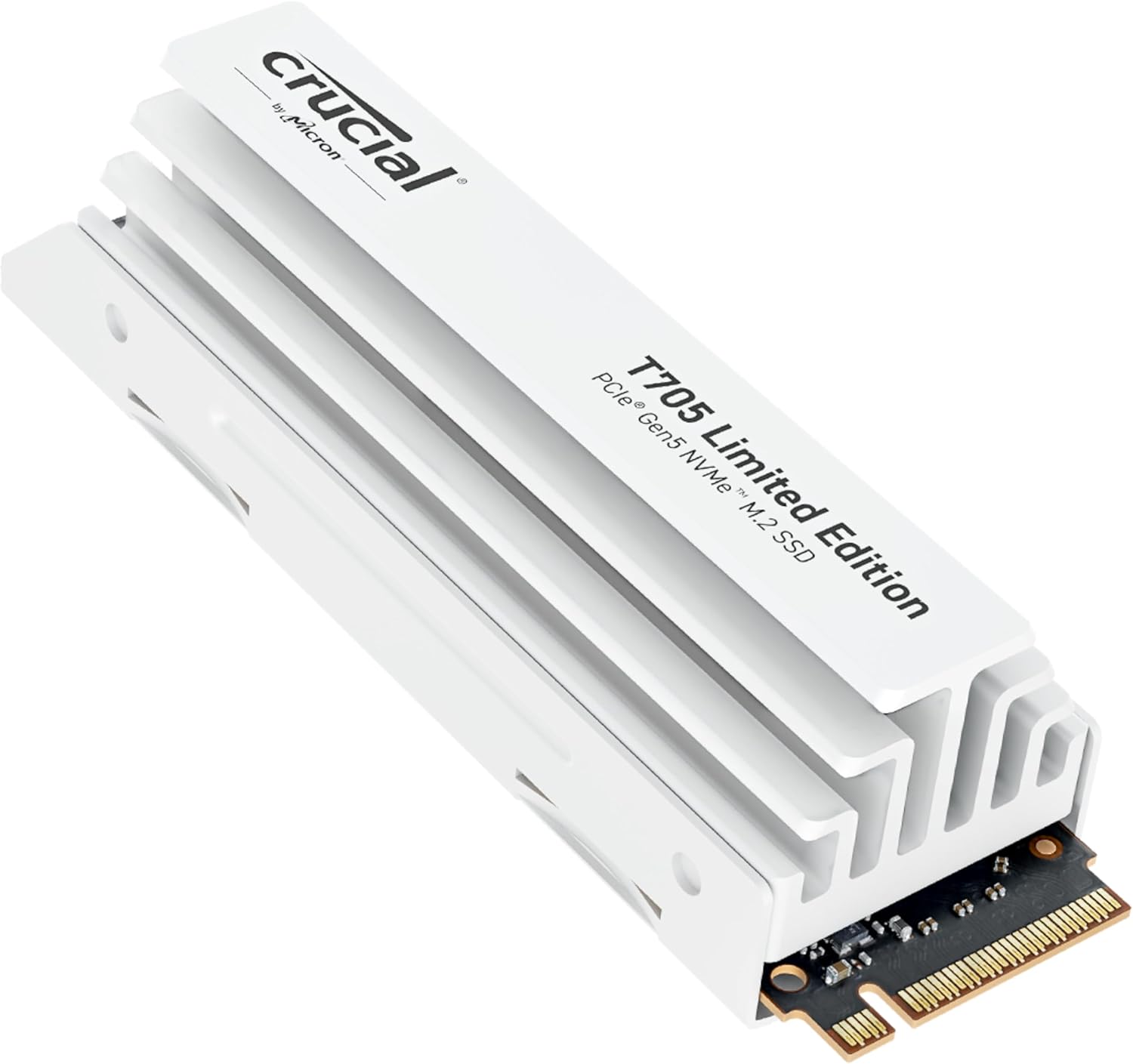 Crucial T705 SSD, Special 2TB SSD PCIe Gen5 NVMe M.2, Innovative Internal Gaming...