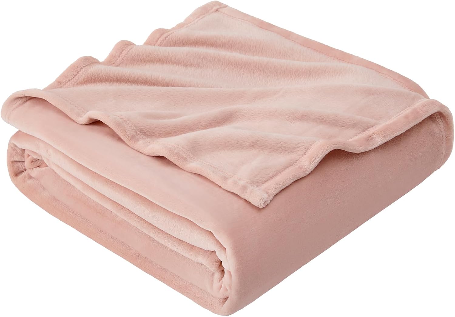 EHEYCIGA Fleece Blanket, Special Dusty Pink Throws for Sofas, Innovative Fluffy...