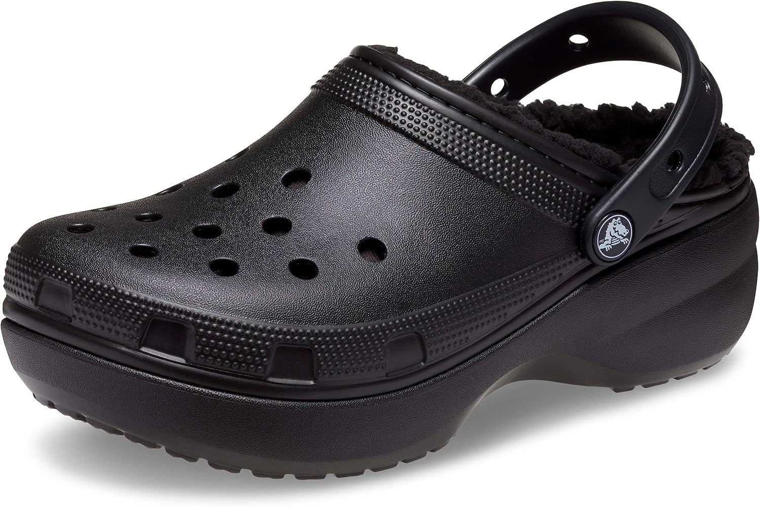 Crocs Women's Classic Platform, Special Lined Clog, Unique Comfortable Footwear,...
