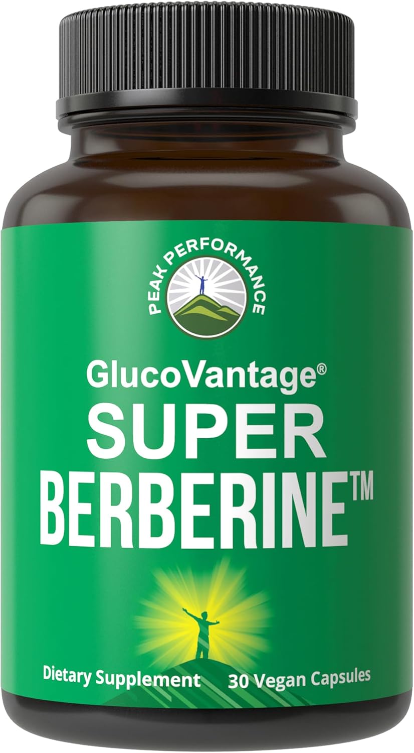 Super Berberine Supplement, Special Dihydroberine GlucoVantage®, Innovative Supp...