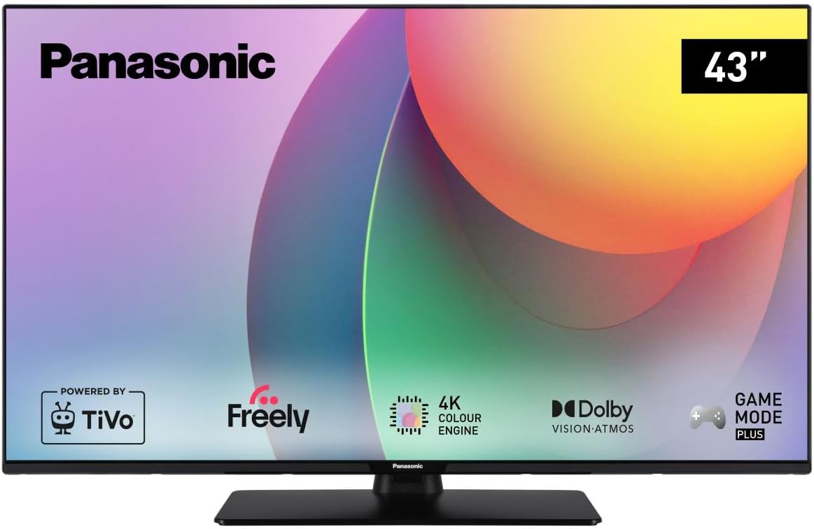 Panasonic TB-43W60AEY, W60 Series 43 inch 4K Ultra HD LED Smart TV, 2024, Freely...
