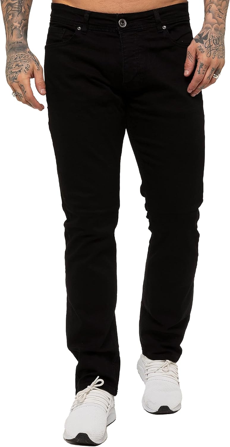 989Zé ENZO Stretch Jeans, Special Mens Regular Fit Denim, Innovative Stretch Str...