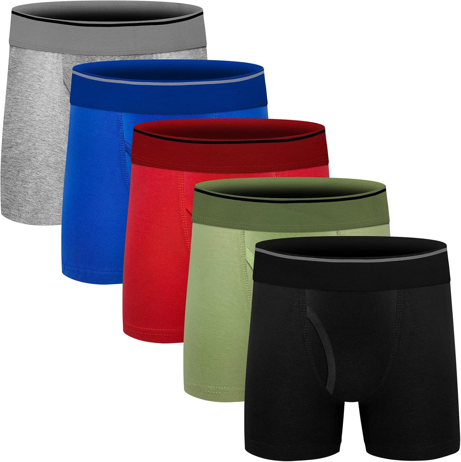 Boys Boxer Briefs, Special Cotton Toddler Underwear, Innovative Breathable Mesh...