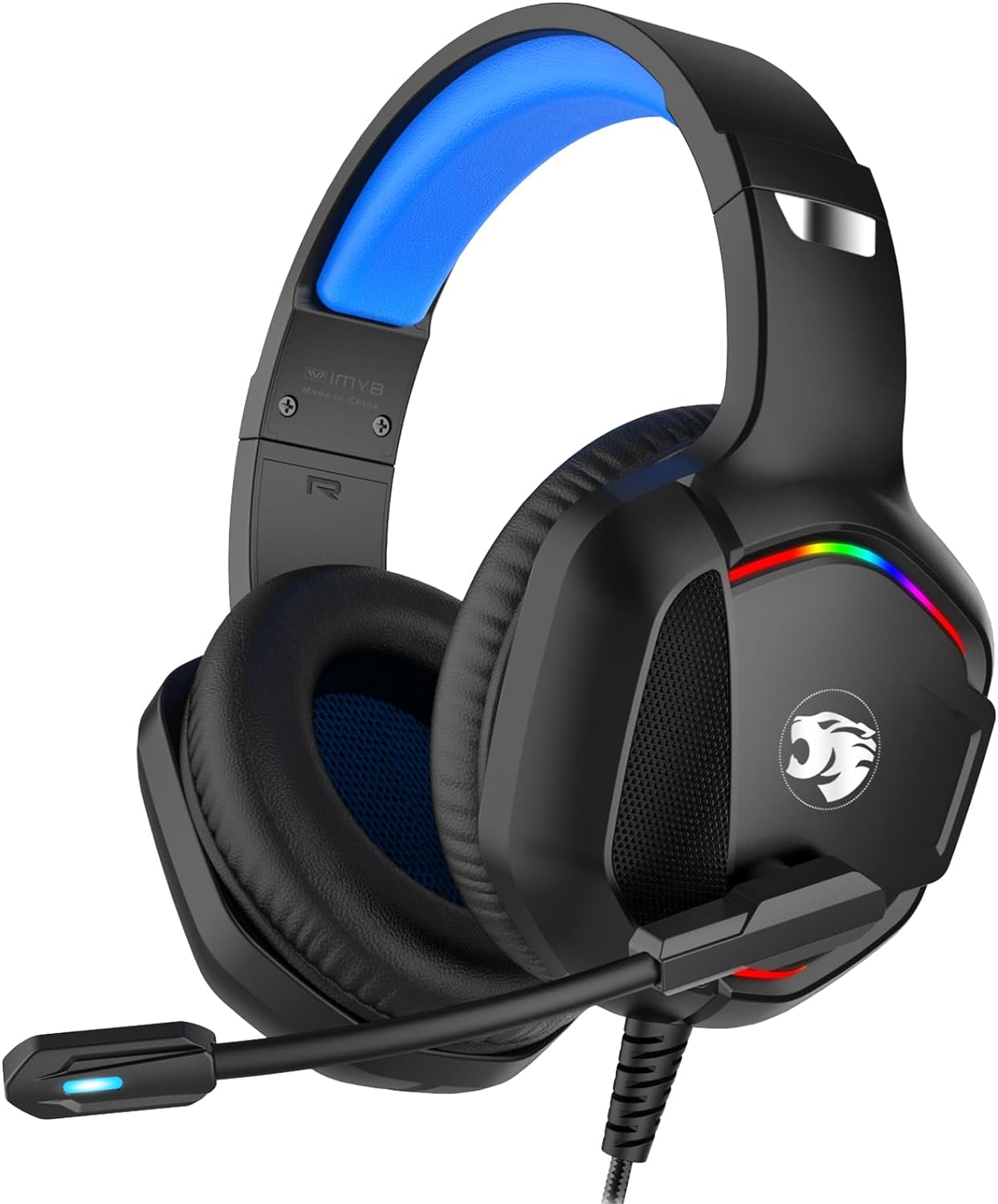 A36 Gaming Headset with Microphone for Pc, Xbox One Series X/s, Ps4, Ps5, Switch...