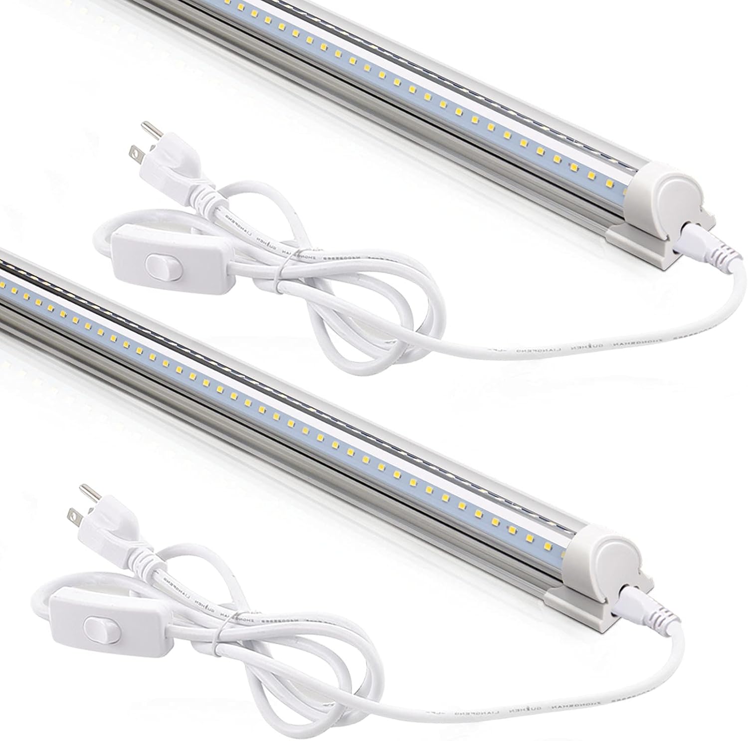 Barrina LED Shop Light 2ft, 20W 3000LM 5000K, T8 L...