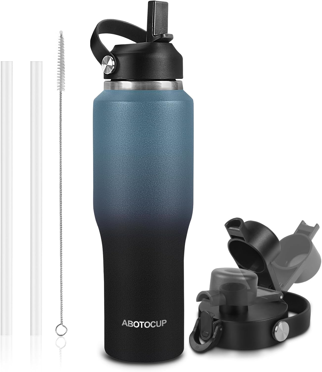 32oz Insulated Water Bottle Keep Cold 24h&Hot 12h, Double Wall Vacuum Insulated...