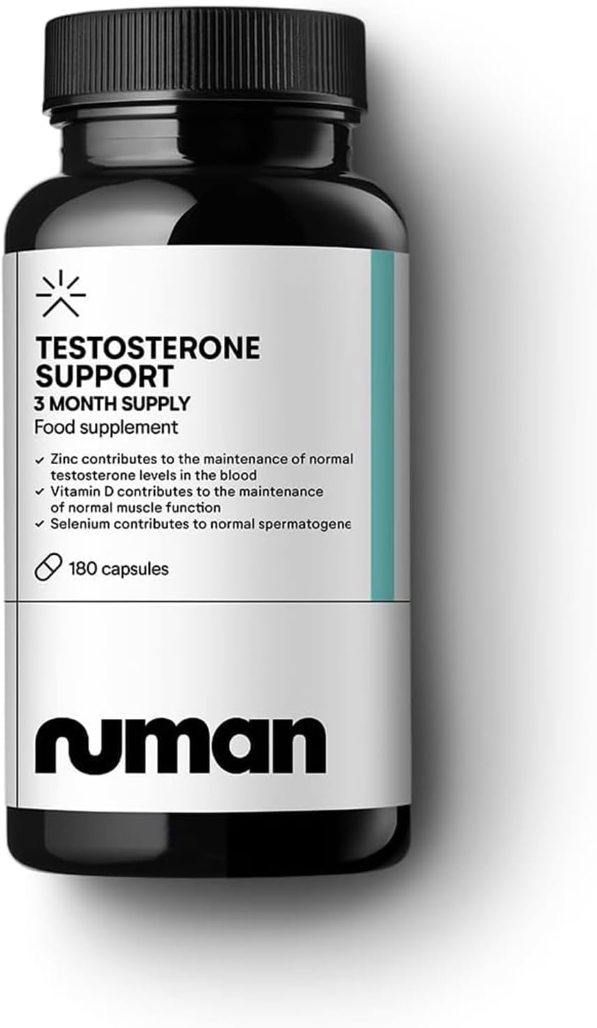 Numan Testosterone Support, Special Testosterone Supplements with Maca Root, Tri...