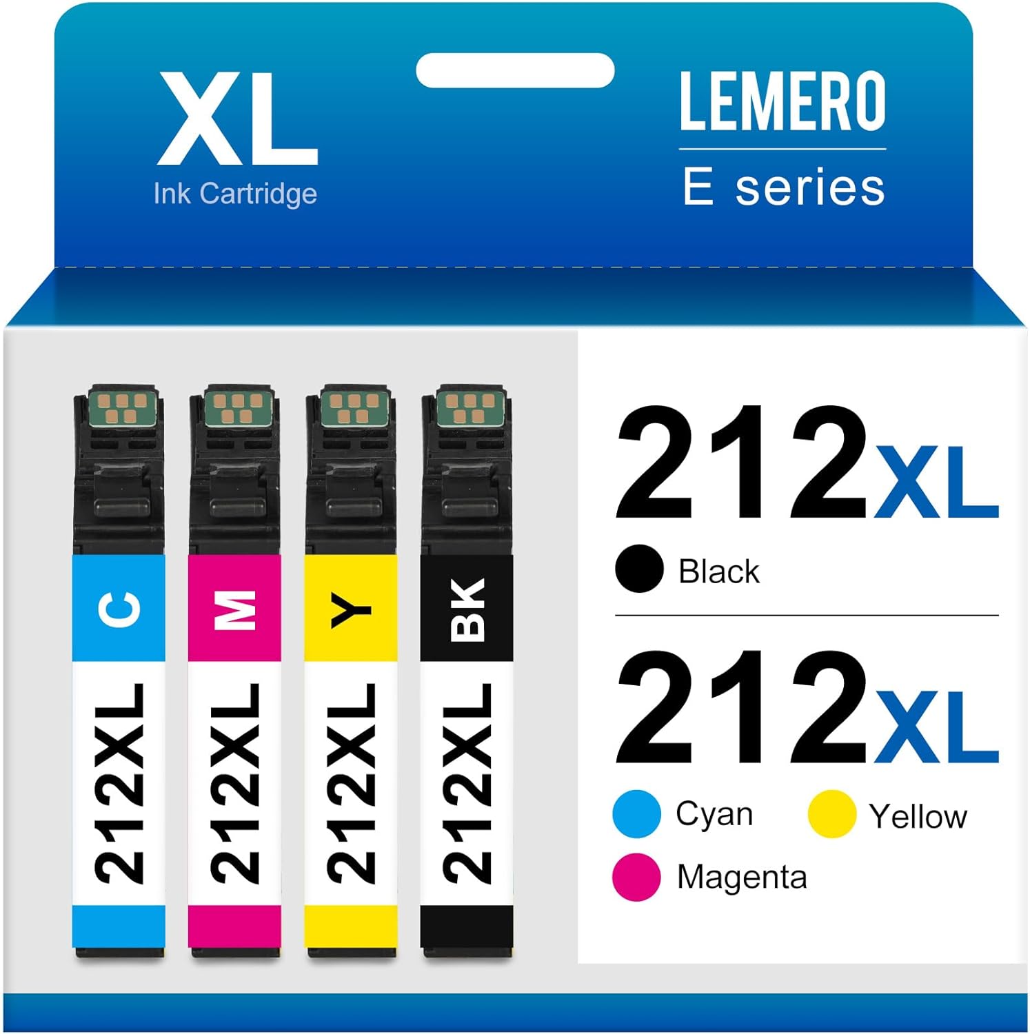 LEMERO Remanufactured Ink Cartridge Replacement fo...