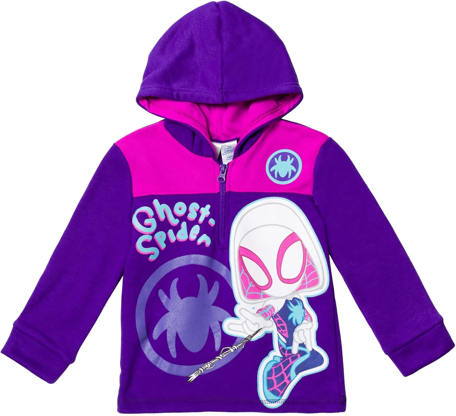 Marvel Spidey and His Amazing Friends Hoodie, Special Ghost-Spider Miles Morales...