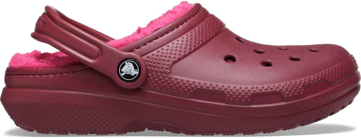 Crocs Unisex's Classic Lined Clog 6 UK Men/ 7 UK Women Beetroot