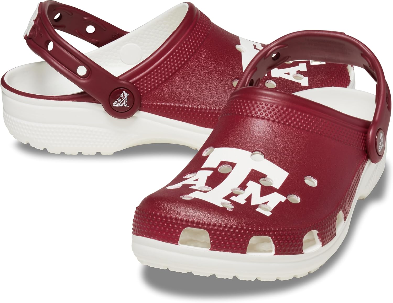 Crocs Unisex-Adult Collegiate Clogs 9 Women/7 Men Texas A&m