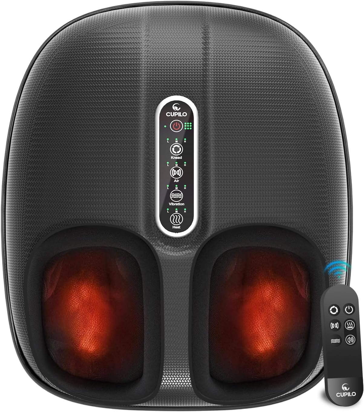 Foot Massager with Heat, FSA HSA Eligible Shiatsu Feet Massager with Remote Cont...