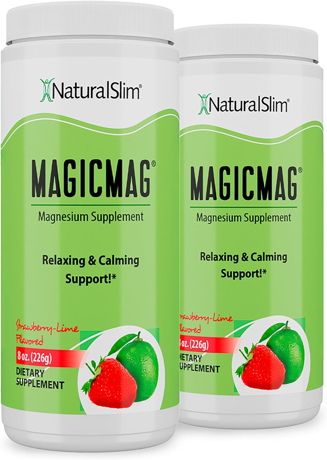 NaturalSlim Magicmag Pure Magnesium Citrate Powder – Stress, Constipation, Muscl...