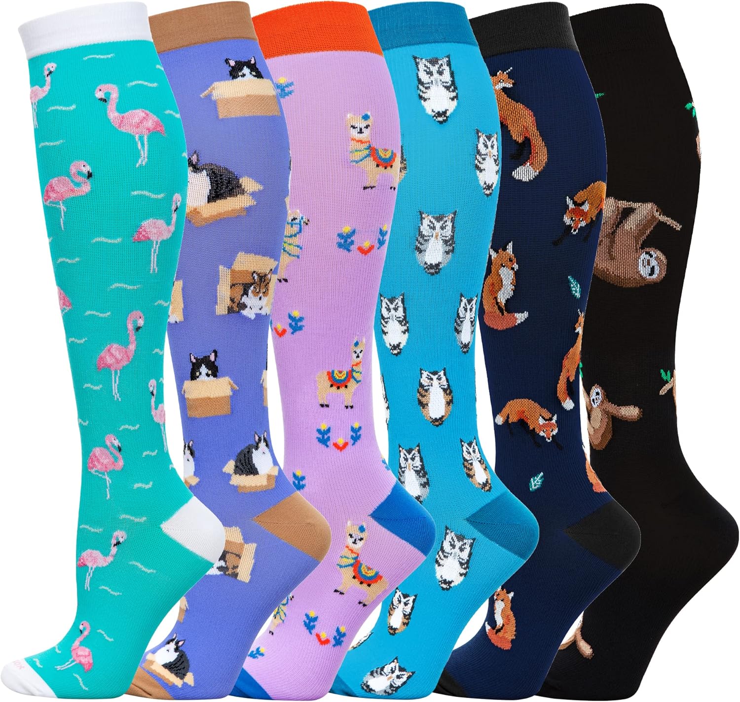 LEVSOX Compression Socks Women and Men, 20-30mmHg, Best for Nurses, Travel, Preg...