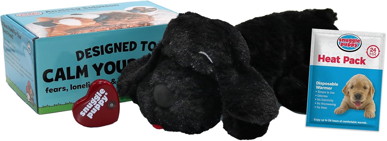 Original Snuggle Puppy Heartbeat Stuffed Toy for Dogs. Pet Anxiety Relief and Ca...