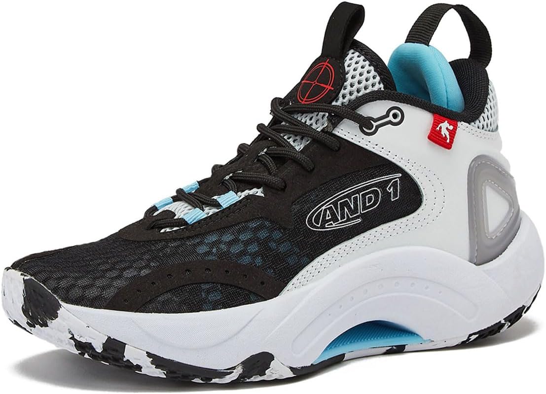 AND1 Boys & Girls Basketball Shoes, Cool Kids Basketball Sneakers, Size Little K...