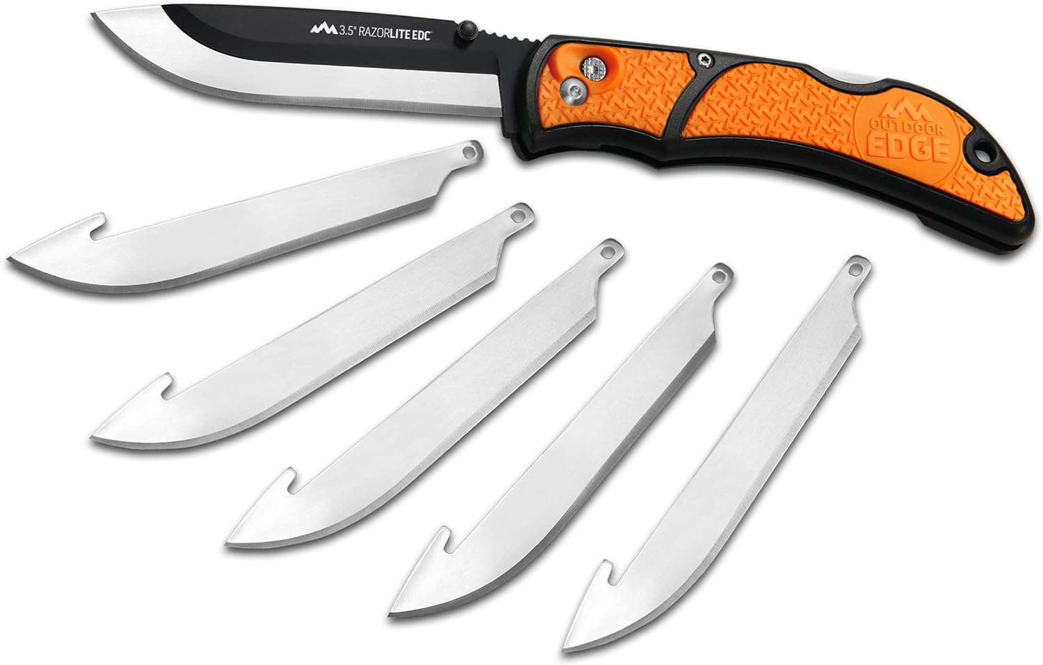 OUTDOOR EDGE 3.5" RazorLite EDC Knife. Pocket Knife with Replaceable Blades and...