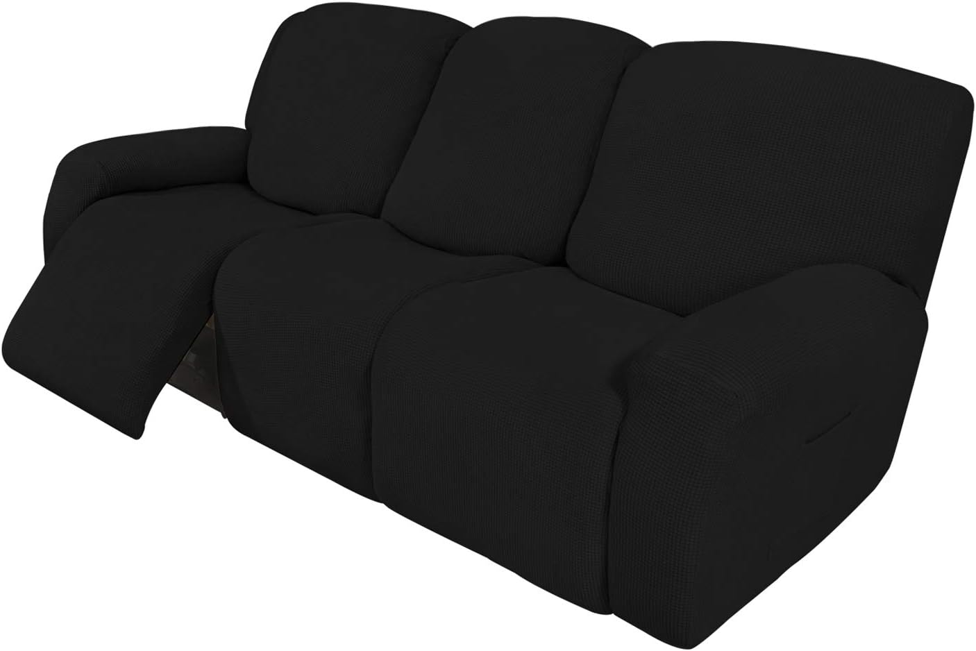 Easy-Going 8 Pieces Recliner Sofa Stretch Sofa Slipcover Sofa Cover Furniture Pr...