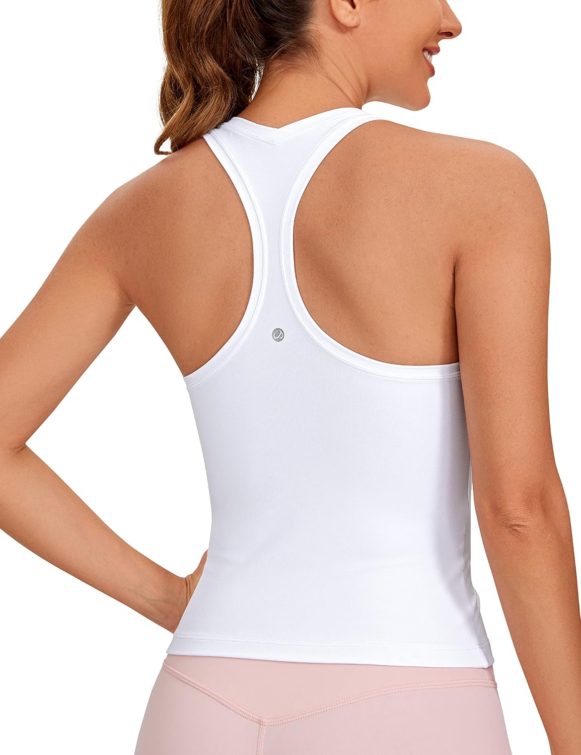 CRZ YOGA Butterluxe Racerback Workout Tank Tops for Women Sleeveless Gym Tops At...