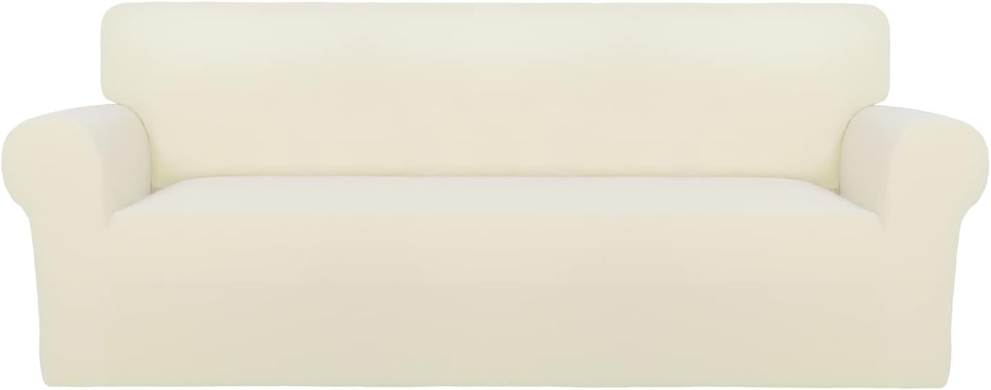 PureFit Super Stretch Sofa Slipcover, Special Spandex Non Slip Soft Couch Cover,...