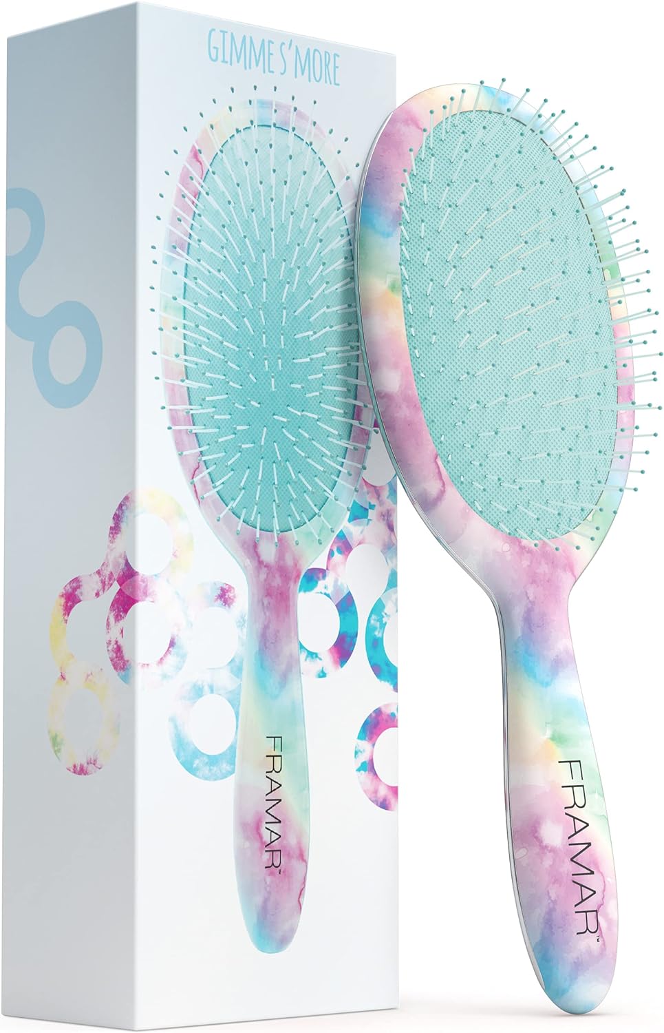 Framar Wet Hair Brush Detangler – Curly Hair Brush Women, Hairbrushes for Women,...