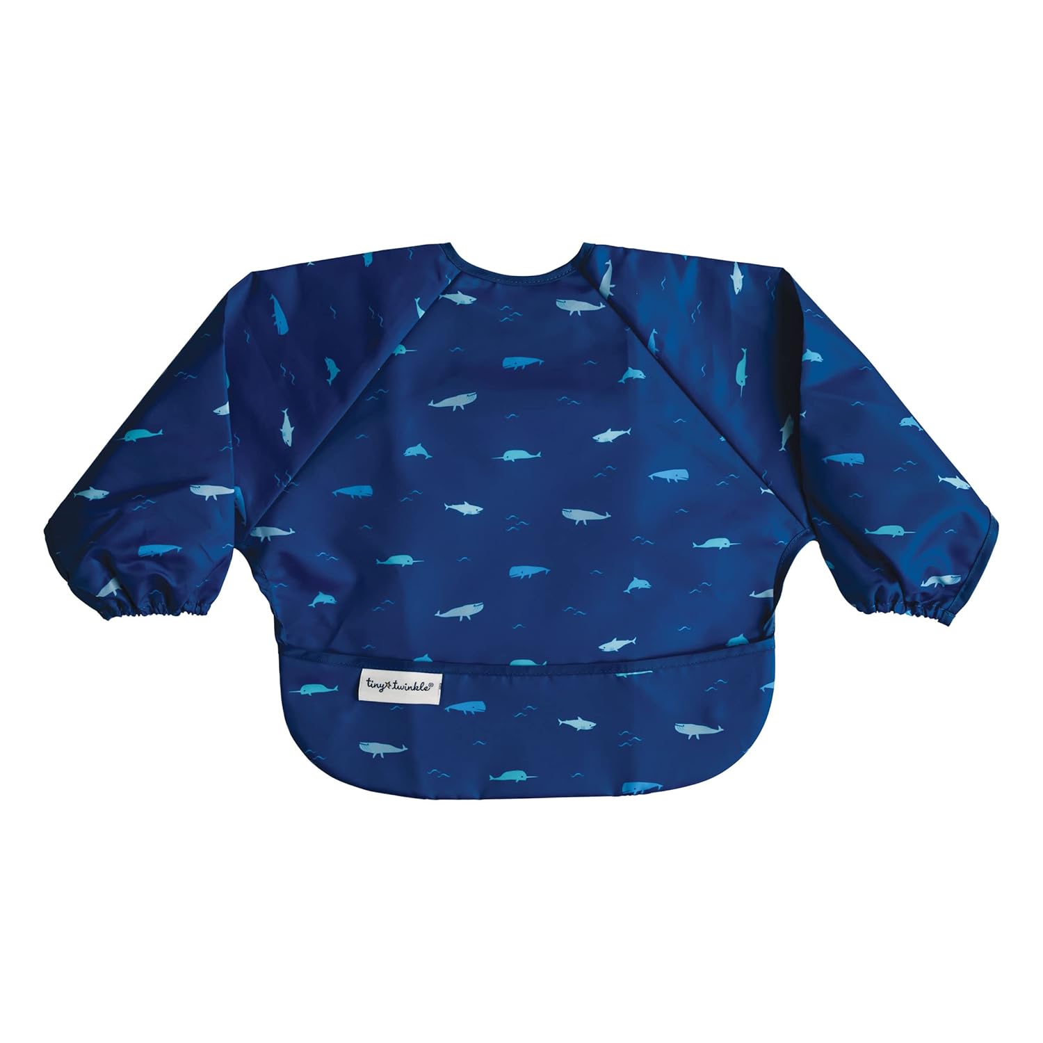 Tiny Twinkle Mess Proof Baby Bib, Cute Full Sleeve Bib Outfit, Waterproof Bibs f...