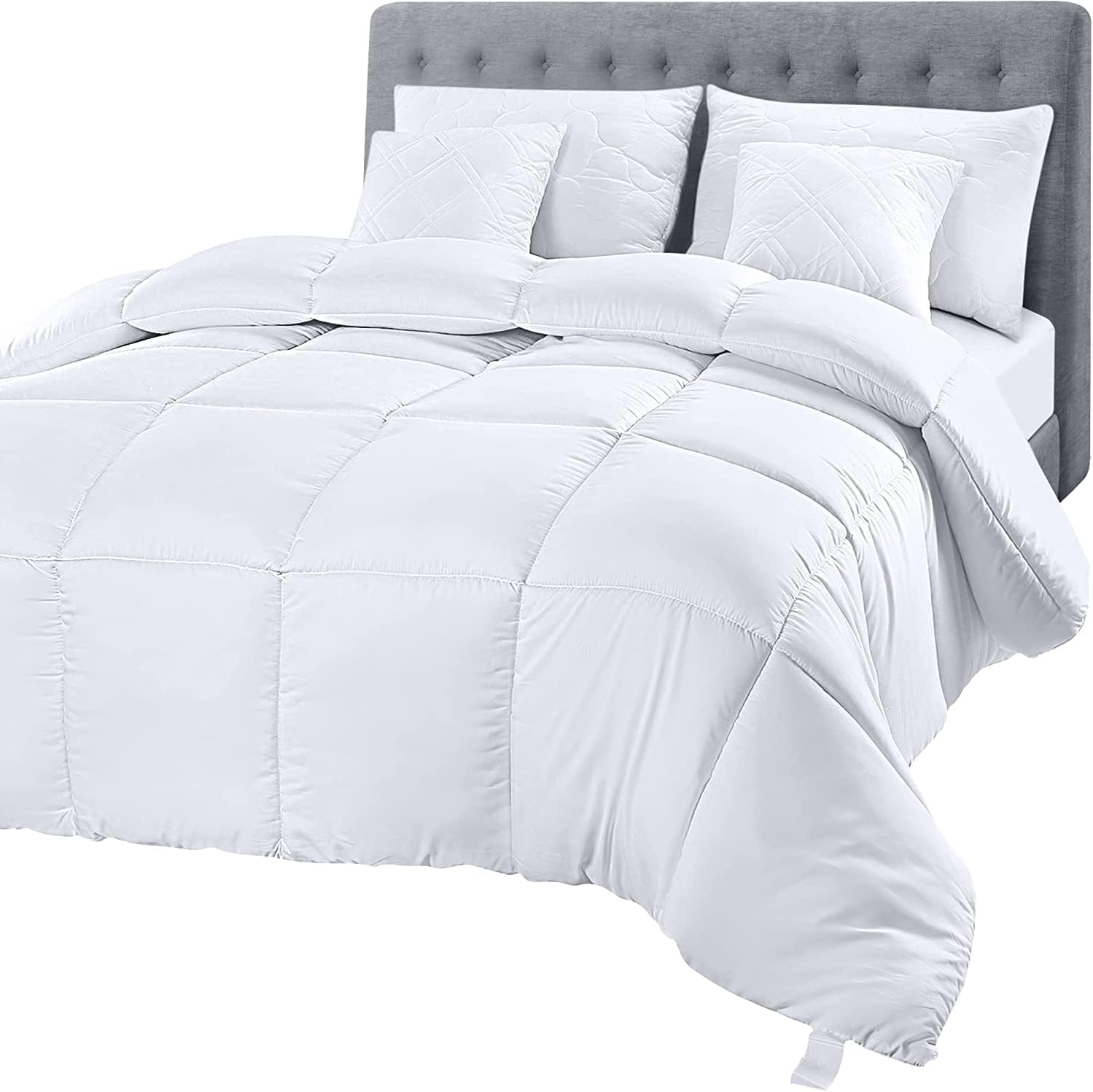 Utopia Bedding Comforter, Special Quilted Comforter with Corner Tabs, High-Quali...
