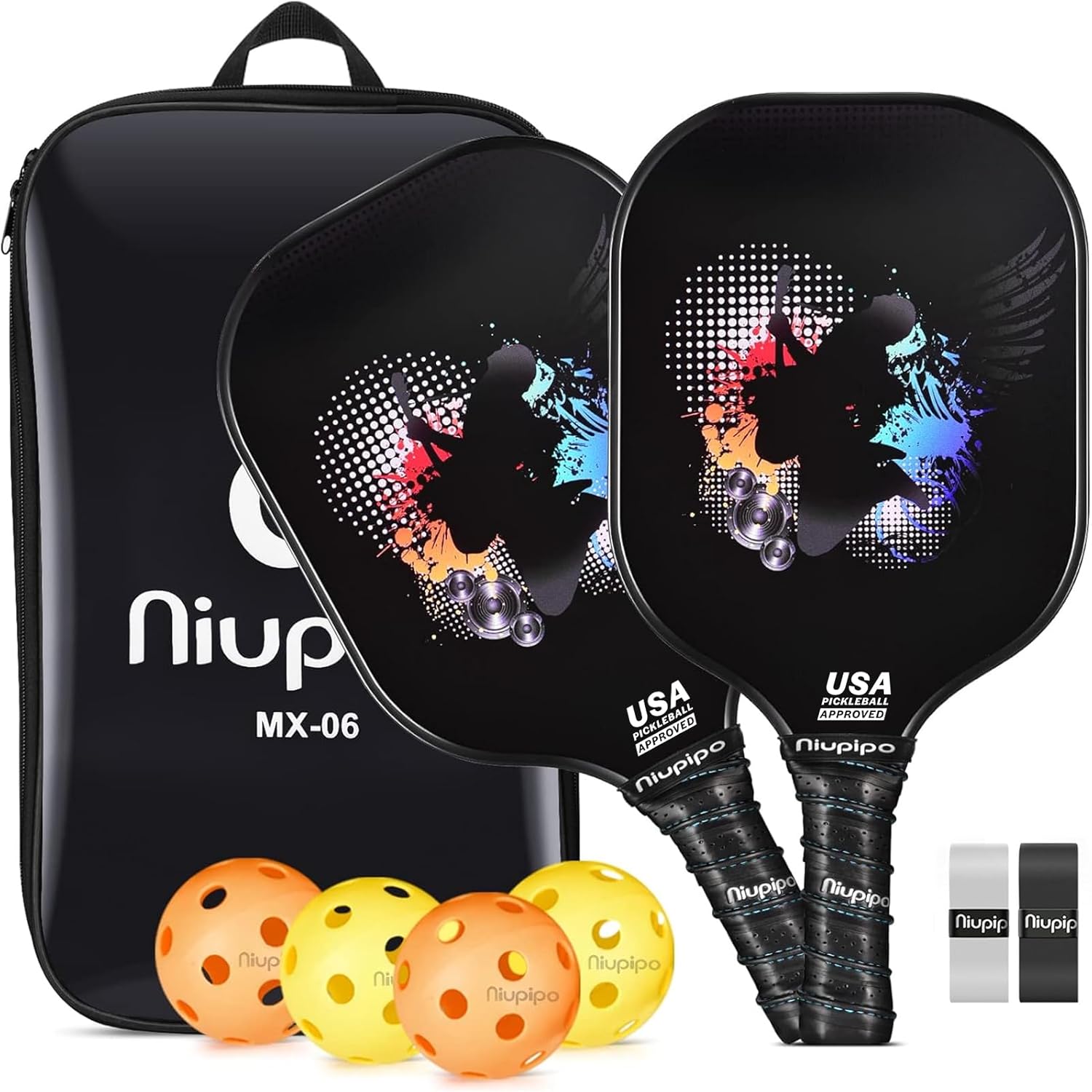 niupipo Pickleball Paddles, USAPA Approved Pro Gra...