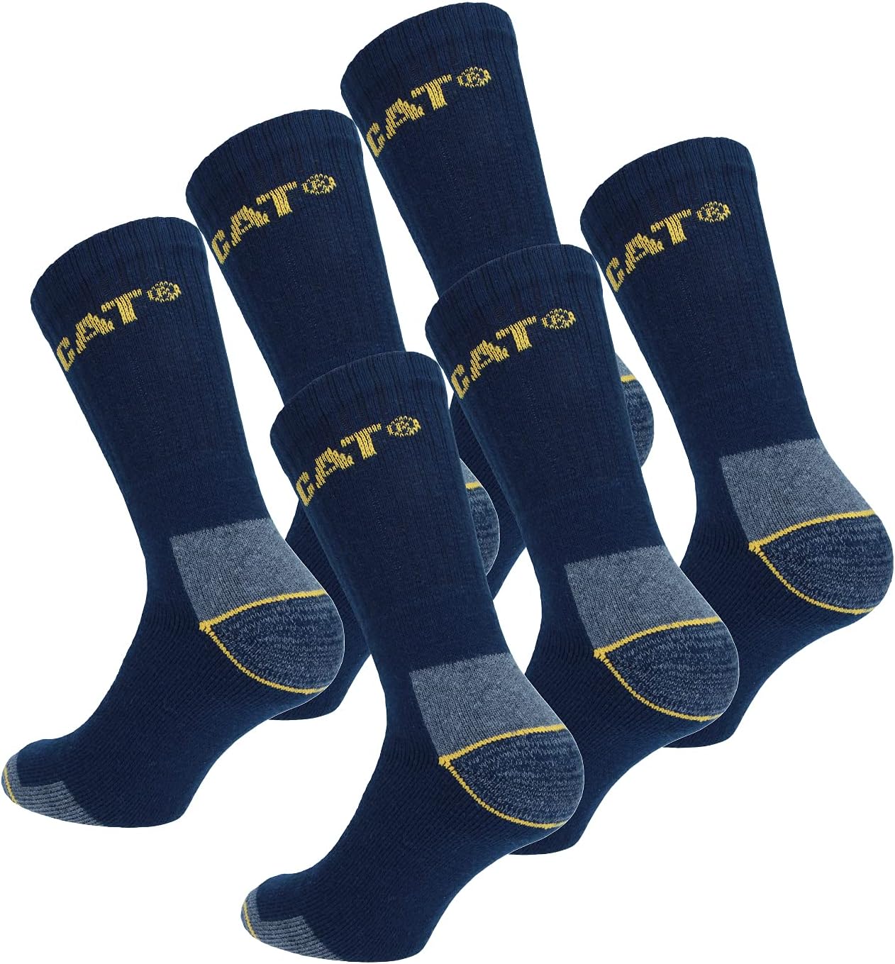 Caterpillar Men's Real Work Socks 9-11 Blue