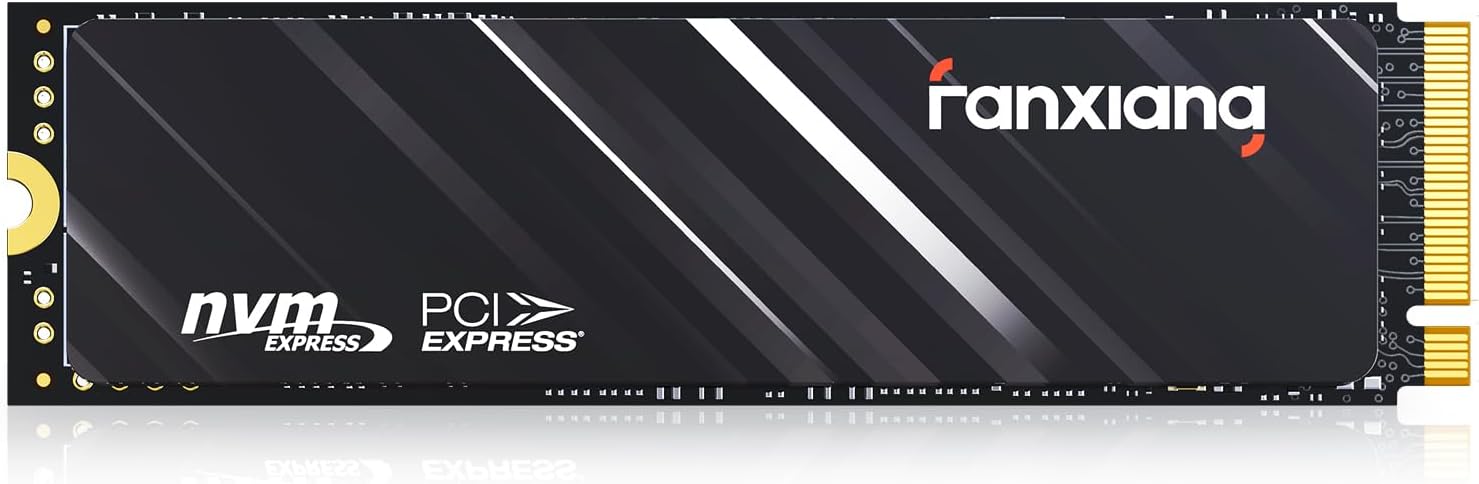 fanxiang M.2 SSD 2TB, Up to 3500MB/s, 2TB NVMe SSD PCIe Gen3 x4 2280,QLC 3D NAND...