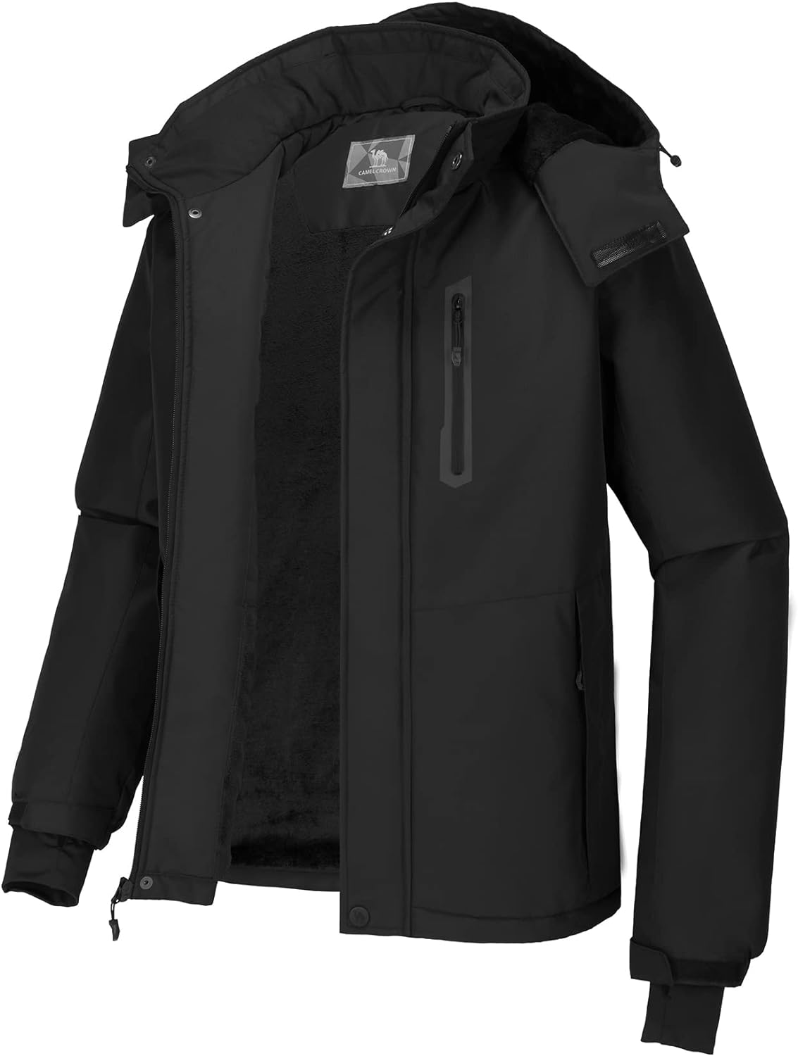 CAMEL CROWN Men's Jacket, Special Mountain Snow Waterproof Ski Jacket, Innovativ...
