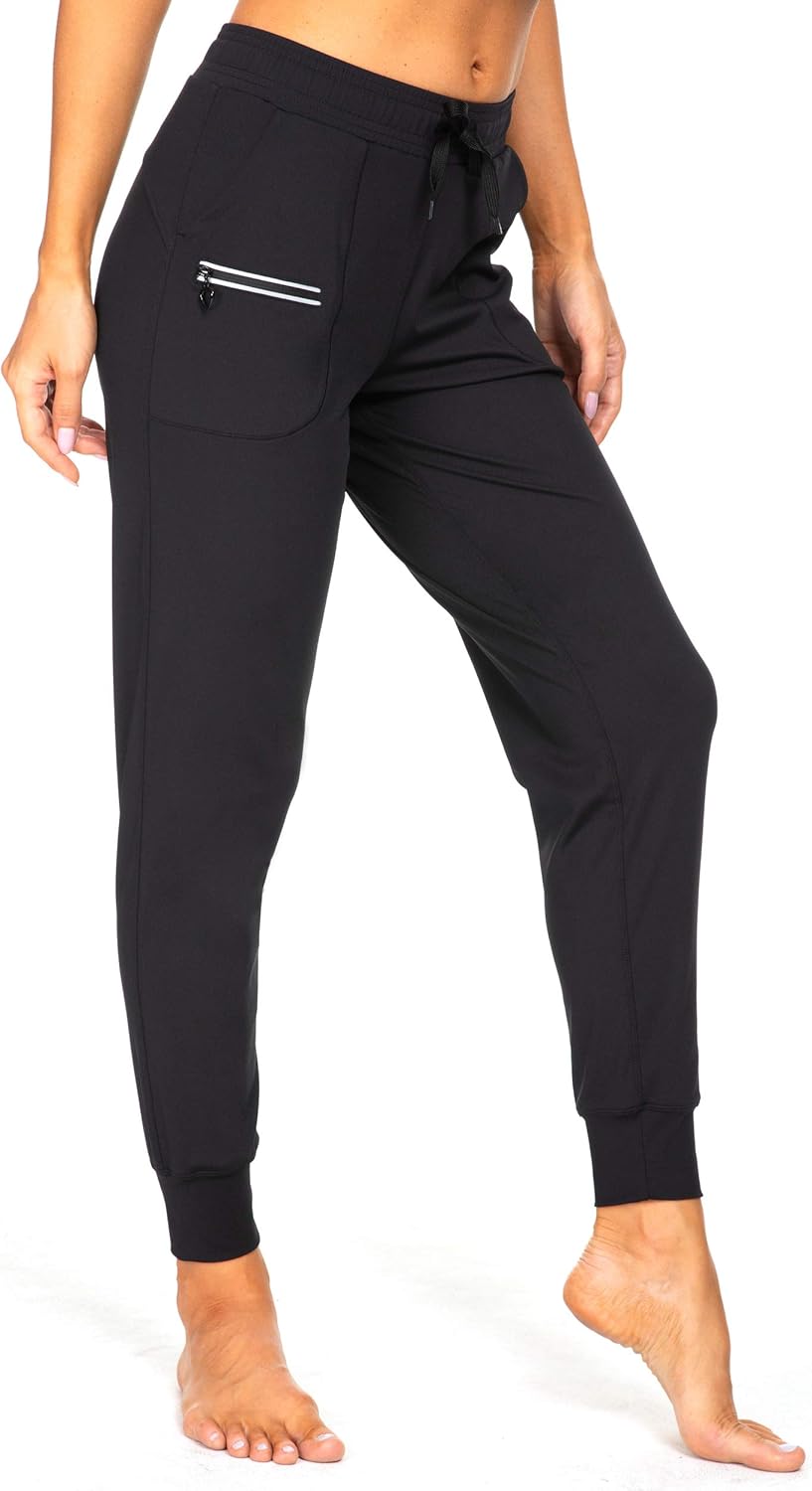 Kcutteyg Womens Joggers with Pockets, Lightweight Quick Dry Athletic Workout Sof...