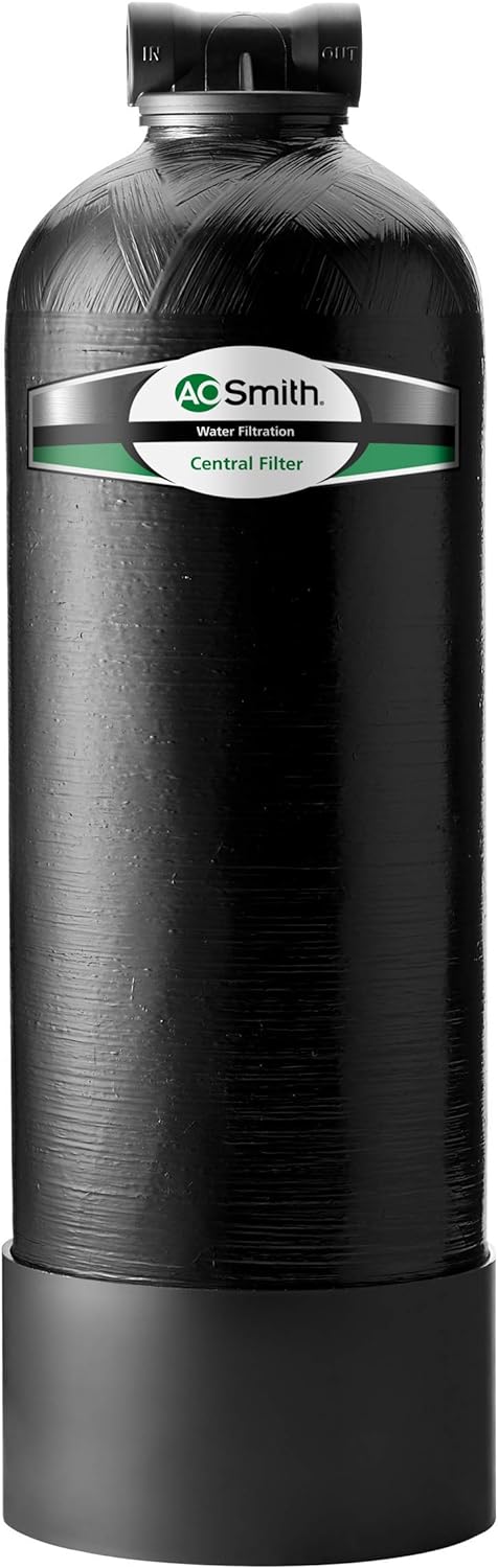 AO Smith Whole House Water Filter System - Whole Home Filtration for Well & City...
