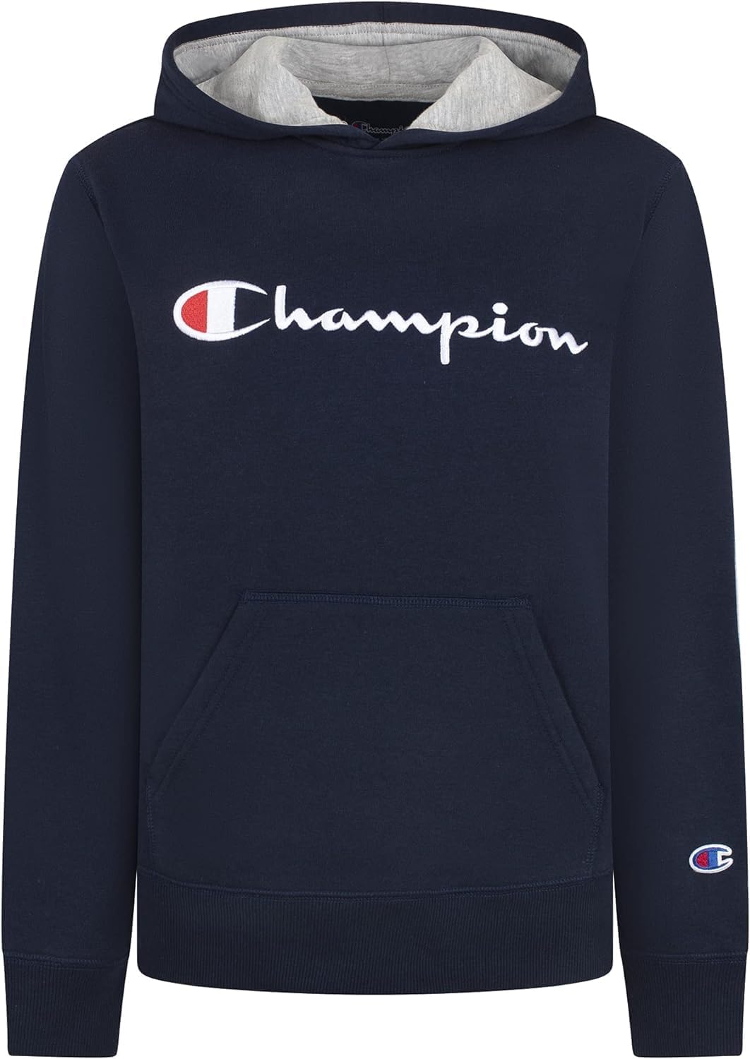Champion Boys Hoodie for Kids Sweatshirt Fleece Youth Pullover With Hood Large S...