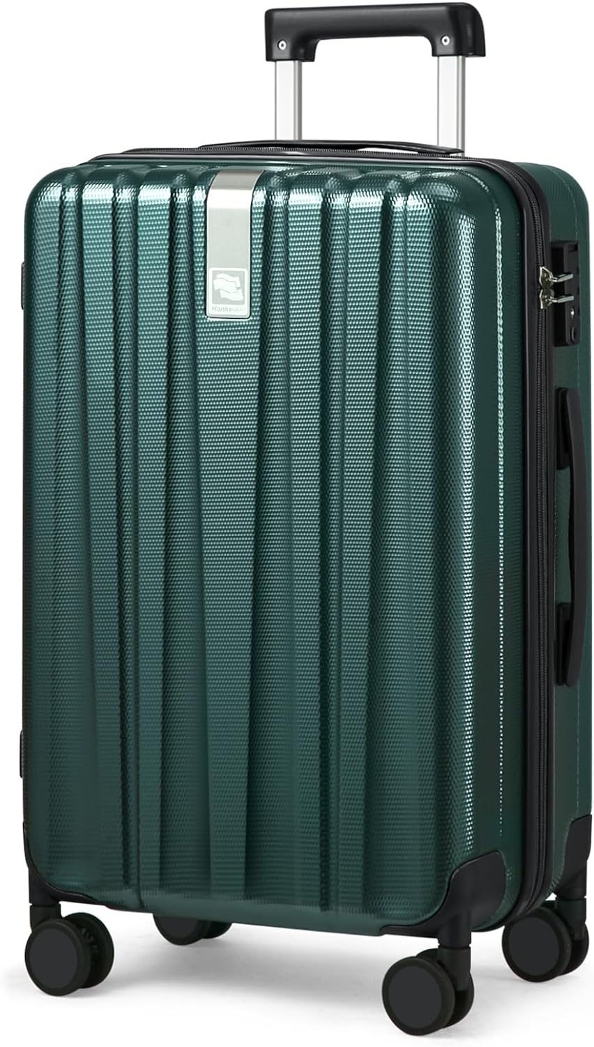 Hanke 29 Inch Luggage Suitcases With Spinner Wheels Lightweight PC hardside Roll...