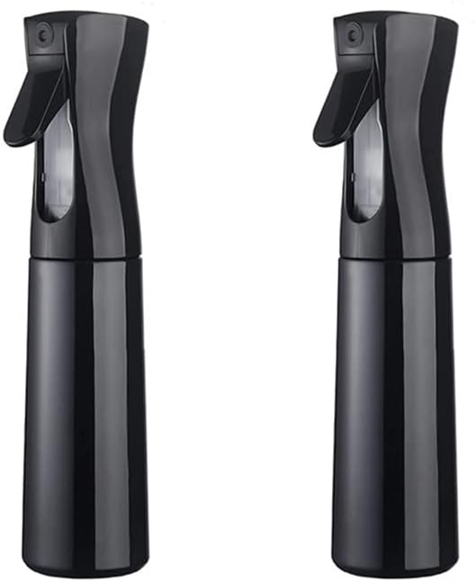 ZHIYE 2pcs Hair Spray Bottle, Continuous Water Mister Spray Bottle Empty, Aeroso...