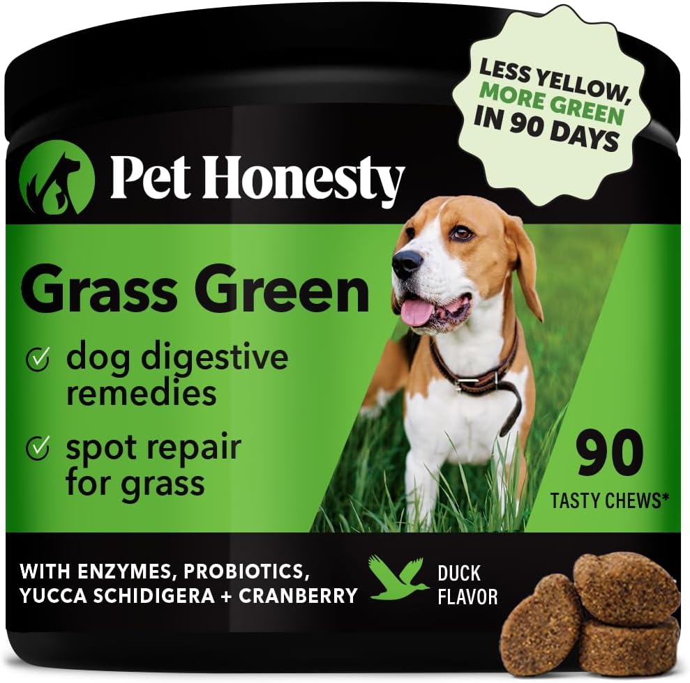Pet Honesty Grass Green - Pee Grass Spot Saver Caused by Dog Urine, Gut Health P...