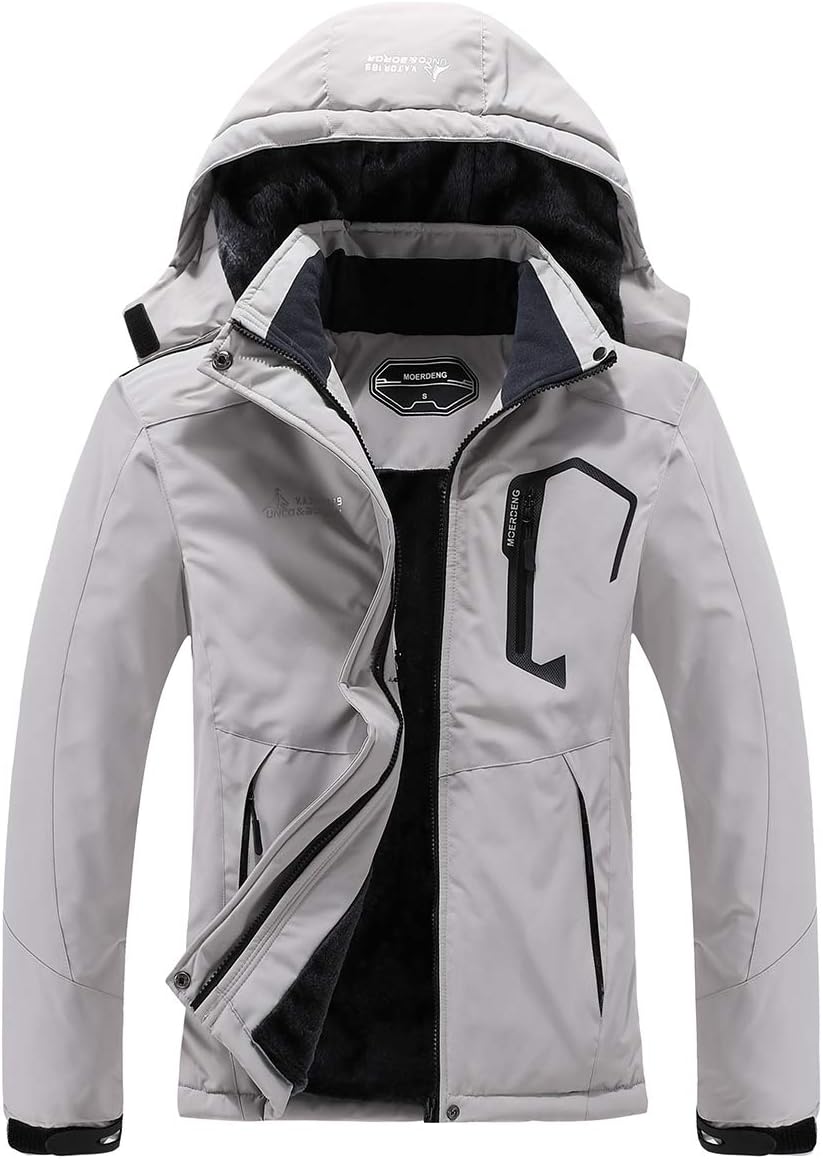 MOERDENG Women's Waterproof Ski Jacket Warm Winter Snow Coat Mountain Windbreake...
