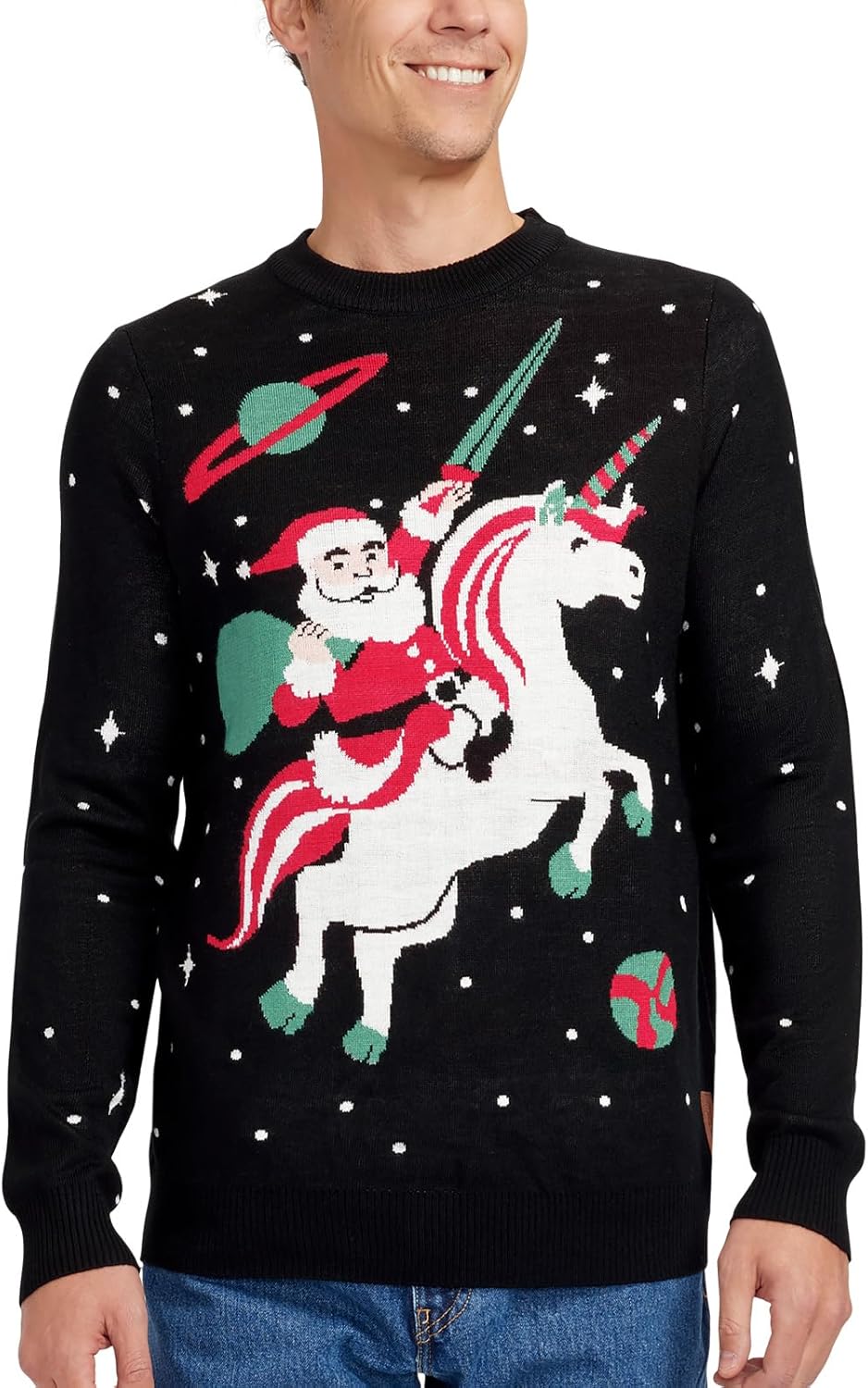 Tipsy Elves Ugly Christmas Sweaters, Special Colorful and Funny Men's Christmas...