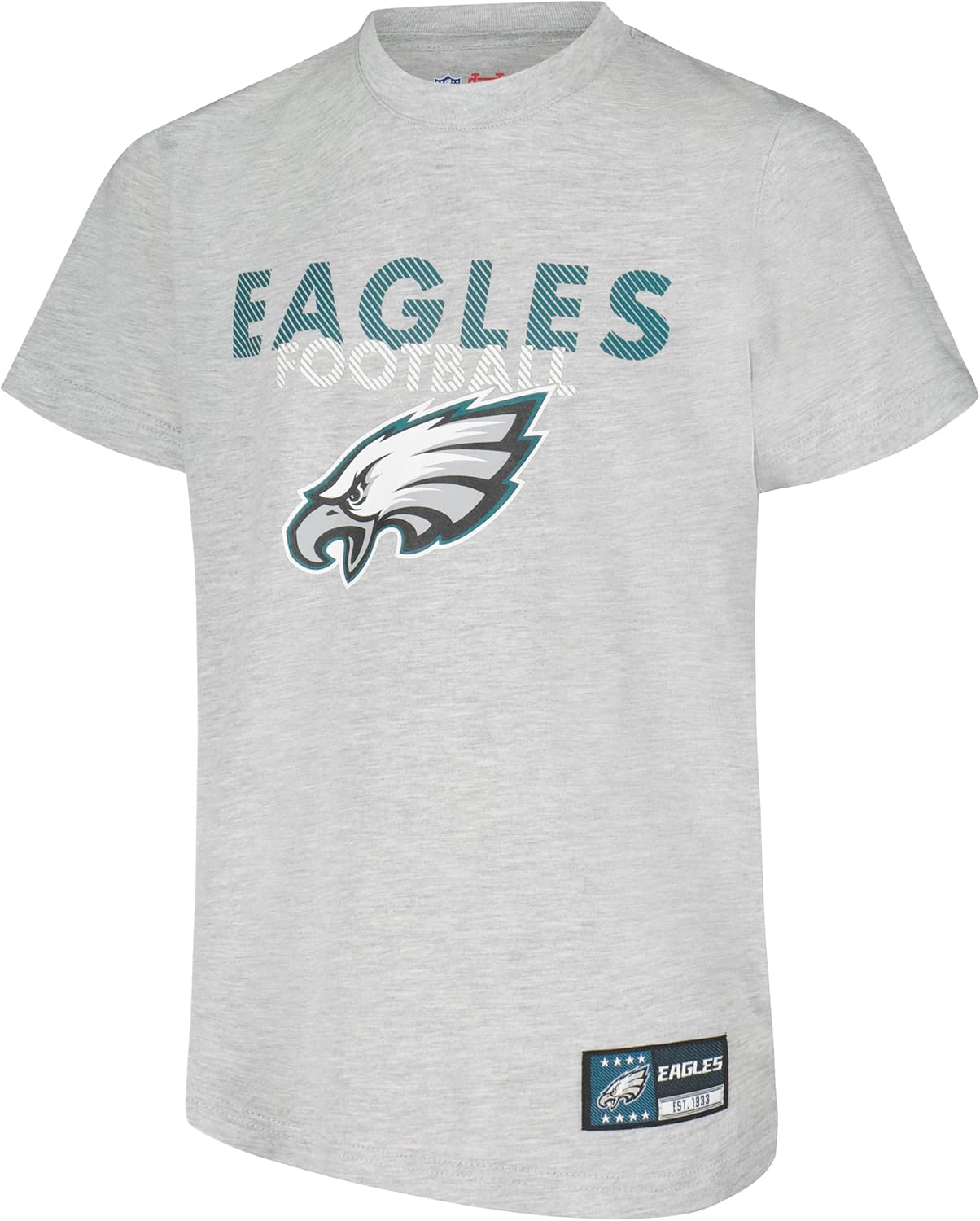 Ultra Game NFL Boys Active Crew Neck T-Shirt Philadelphia Eagles 8