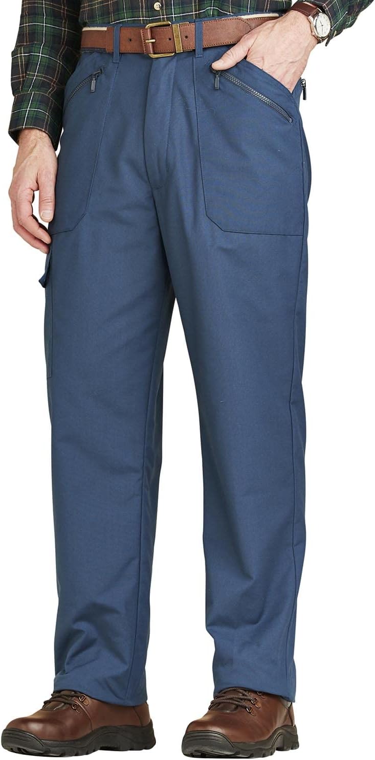 Chums | Men's | Fleece-Lined Action Trousers | Versatile and Warm Mens Pants | C...