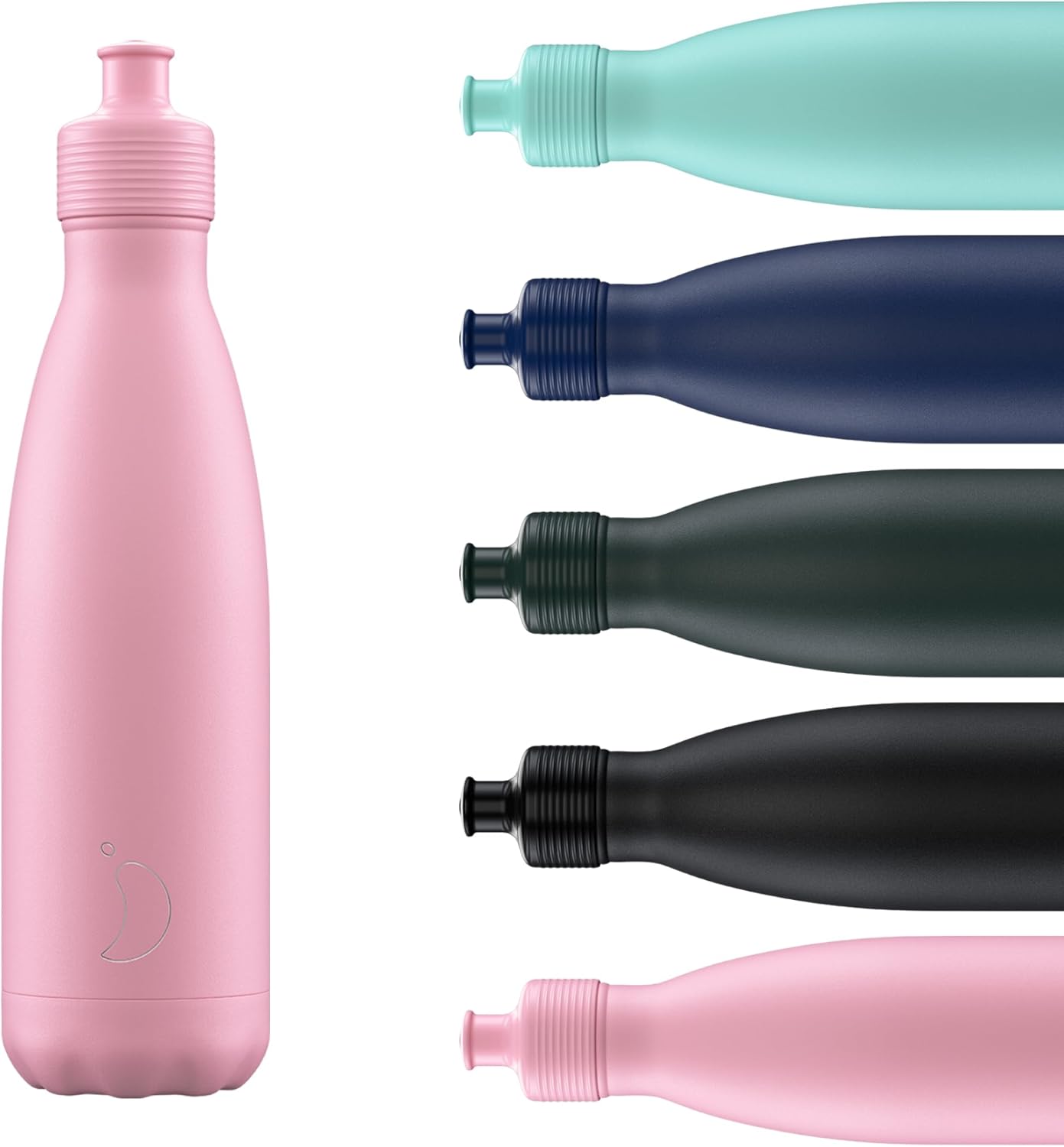 Chilly's Original Sports Bottles - BPA-Free Stainless Steel Reusable Water Bottl...