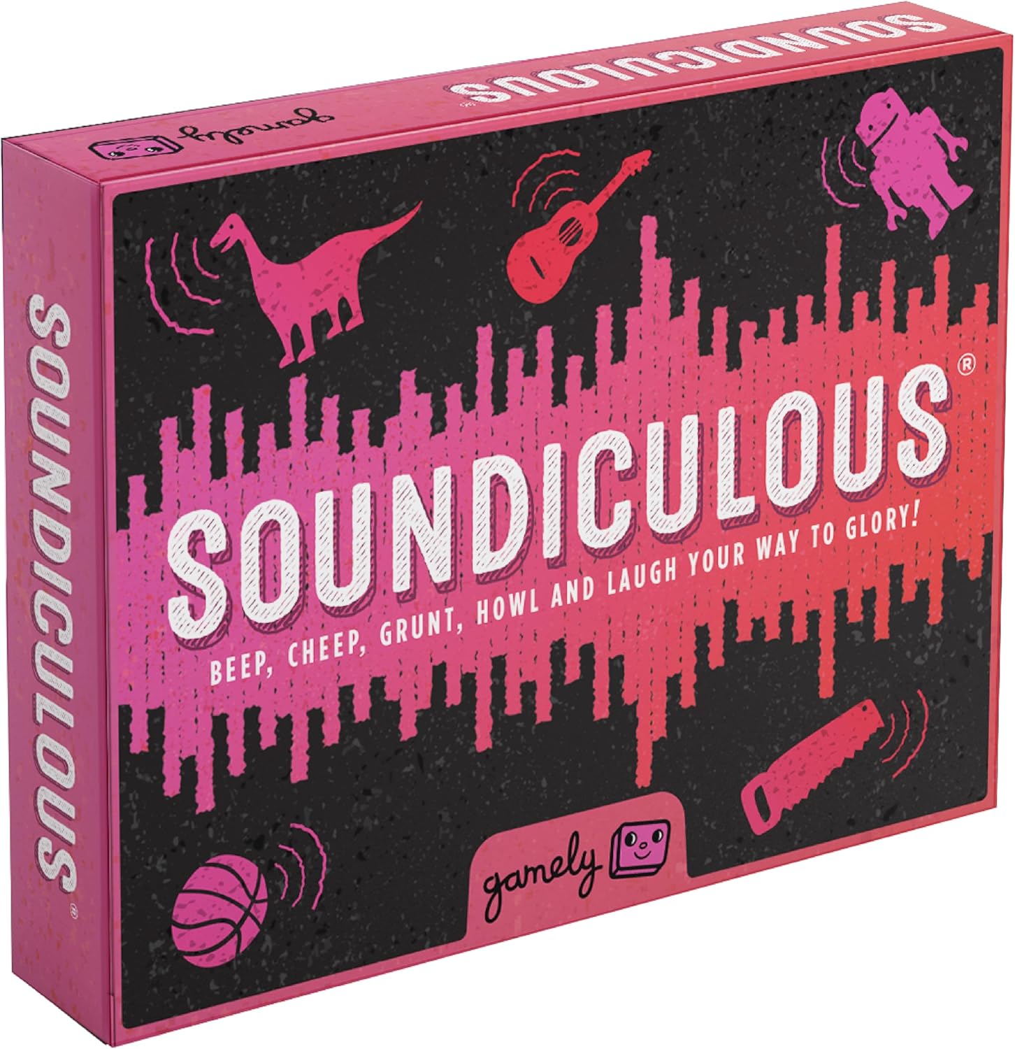 Soundiculous: The Pocketsize Party Game of Hilarious Sounds | The Family Friendl...