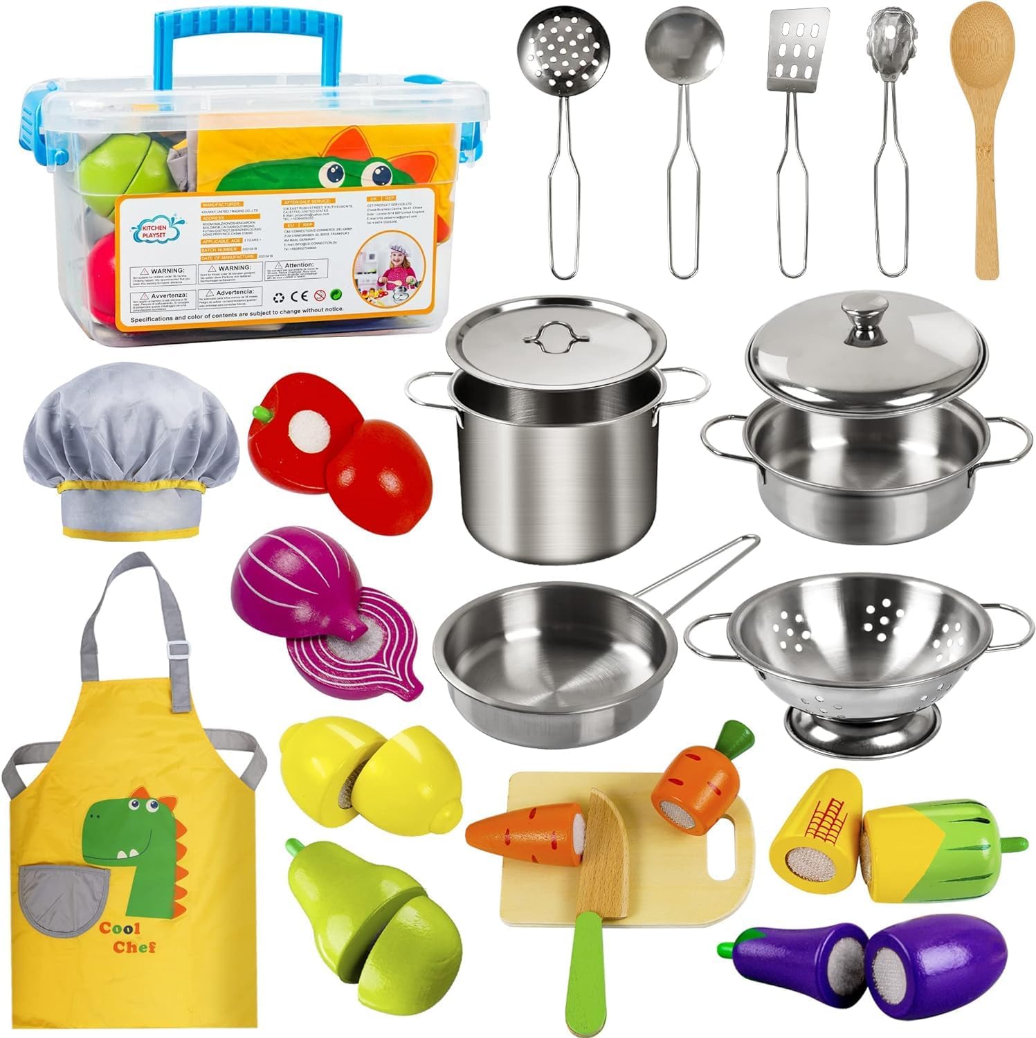 EFO SHM Interactive Learning Role Play Toy for Toddler Boys Girls Kitchen Access...